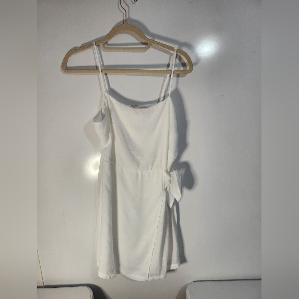Nine West White Women's Dress, Size Med